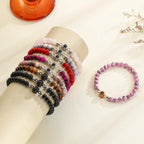 Couple Bracelet with Photo Stone