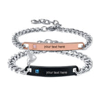 Couple Bracelets Personalized