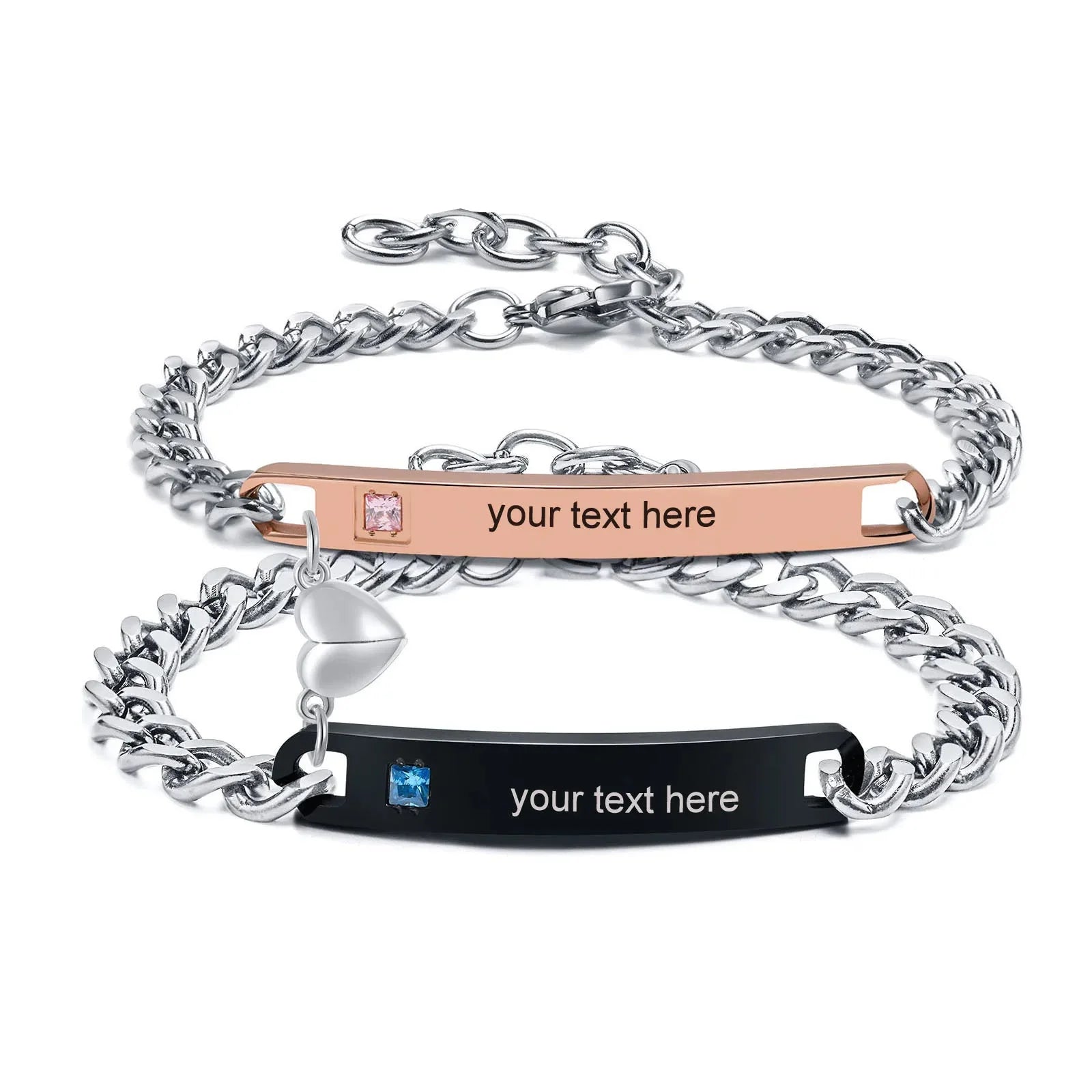 Couple Bracelets Personalized