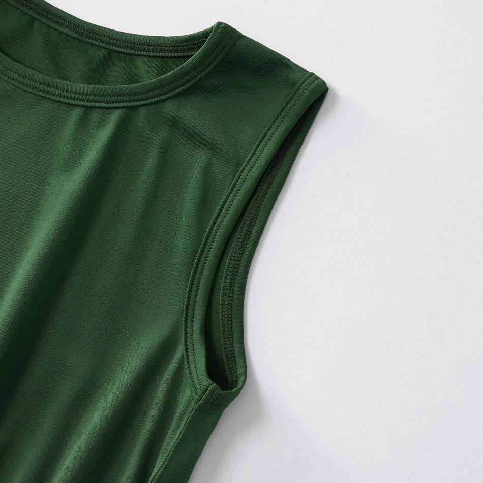 Mother Daughter Dress Green