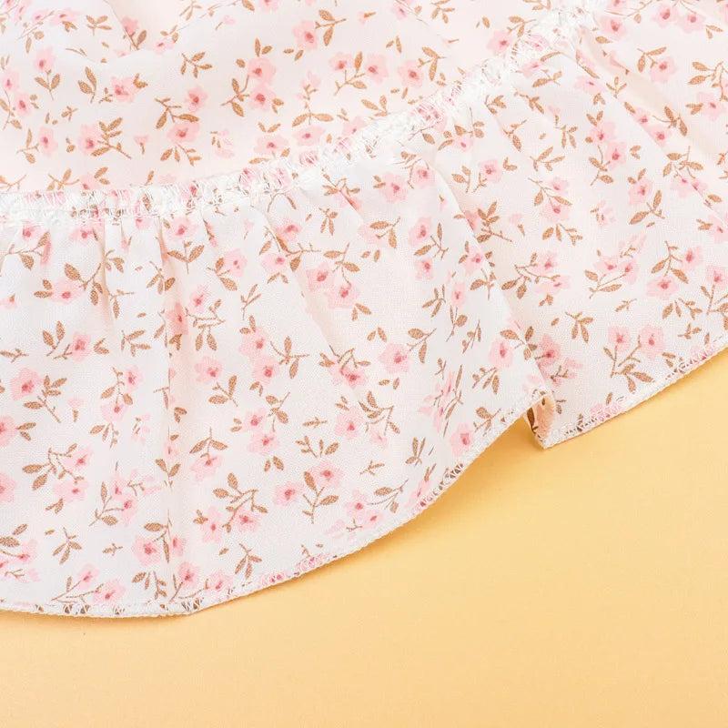 Mother-Daughter Dress with Short V-Neck